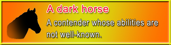 a dark horse